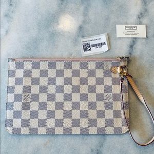 Louis Vuitton wristlet pouch from Neverfull
